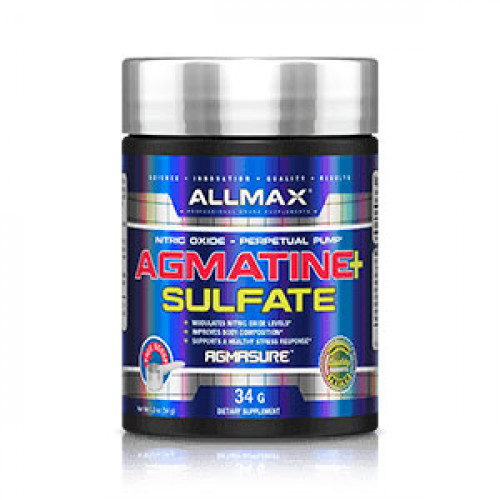 Агматин AllMax Nutrition Agmatine Sulfate 34 грами