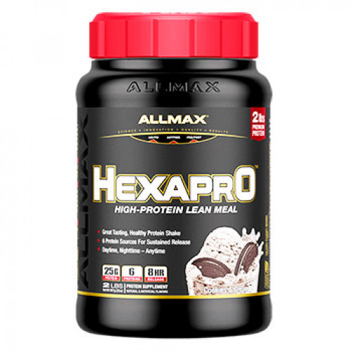 Протеїн AllMax HexaPro Cookies and Cream 1360 g