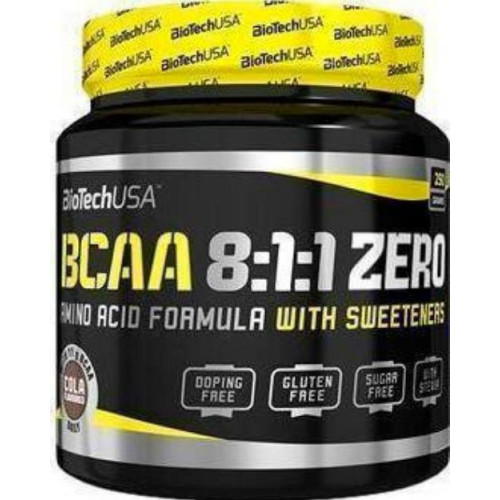 Амінокислоти BioTech BCAA 8: 1: 1 ZERO 250 g cola