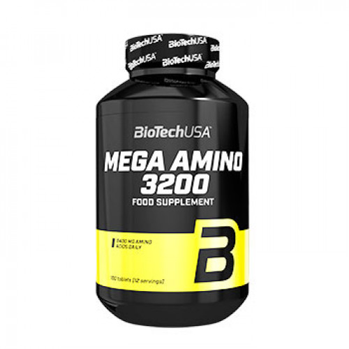 Амінокислоти BioTech Mega Amino 3200 500 табл