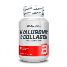 Гіалуронова кислота і Колаген, BioTech Hyaluronic & Collagen 30 капс