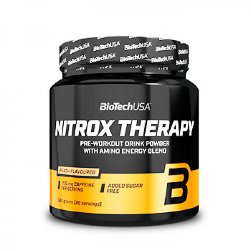 Предтрен BioTech Nitrox Therapy 680 г персик