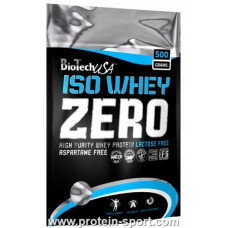 Протеїн ізолят, BioTech IsoWhey Zero Lactose Free 500г шоколад
