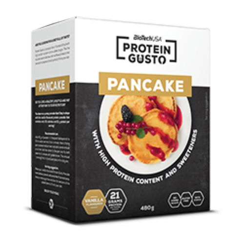 Протеїнові панкейкі BioTech Pancake 480 г ваніль