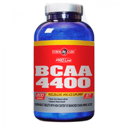 BCAA, ВСАА 4400 (200 табл)