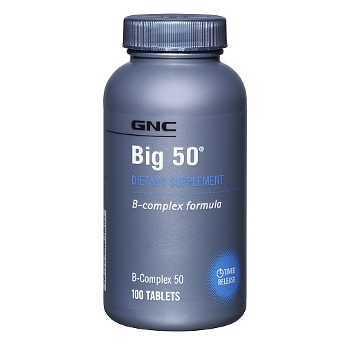Вітаміни групи В, BIG 50 (100 табл)
