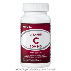 Вітамін С, VITAMIN C 500 mg With rose hips 100 табл