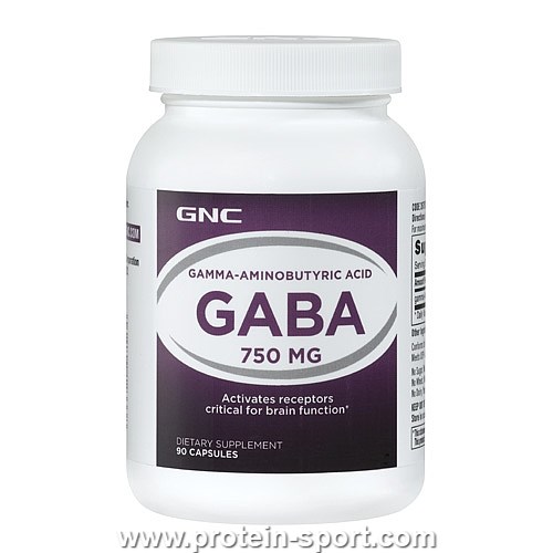 Габа, GABA 750 mg 90 капс