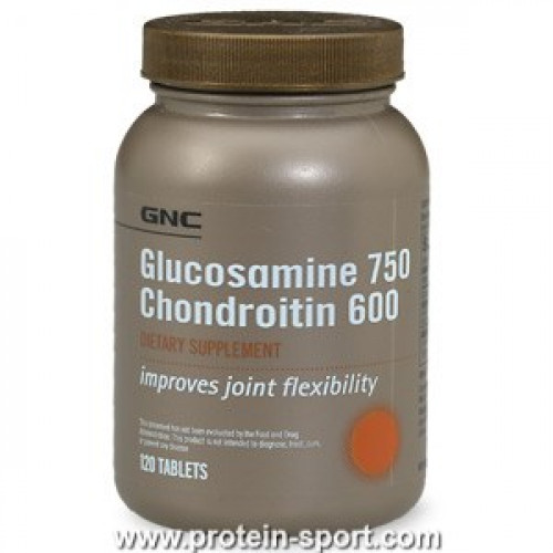 Глюкозамін Хондроітин, GLUCOSAMINE 750 CHONDROITIN 600 (60 табл)