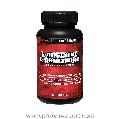 Л_Аргінін Л-Орнитин Pro Performance L-ARGININE L-ORNITHINE 60 таб