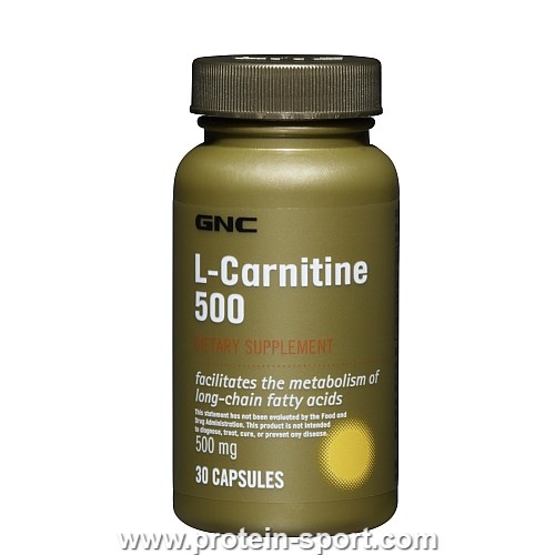 Л-Карнітин, L-CARNITINE 500 (30 капс)