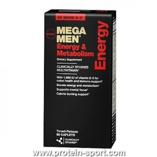 Вітаміни для чоловіків MEGA MEN ENERGY & METABOLISM 90 табл