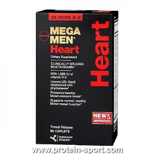 Вітаміни для серця MEGA MEN HEART 90 табл