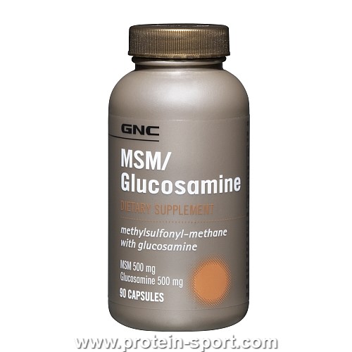 МСМ Глюкозамін, MSM GLUCOSAMINE 90 капс