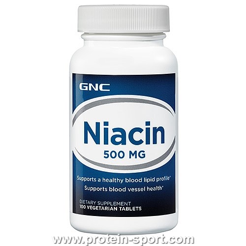 Ніацин NIACIN 500 mg 100 табл