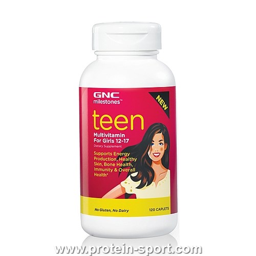 Вітаміни для Підлітків TEEN MULTIVITAMIN FOR GIRLS 12-17 (120 табл)