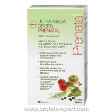 Витамины для Беременных Ultra Mega GREEN PRENATAL 90 табл