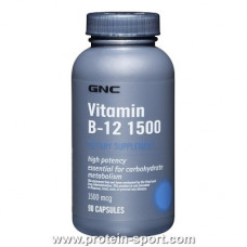 Вітамін Б12, Vitamin B-12 1500 (90 капсул)