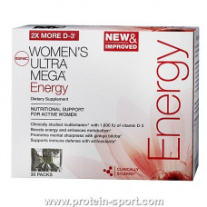 Витаминные комплексы для женщин, WOMEN`S ULTRA MEGA ENERGY 30 пак