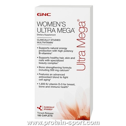 Витаминный комплекс для Женщин, WOMEN`S ULTRA MEGA 180 табл