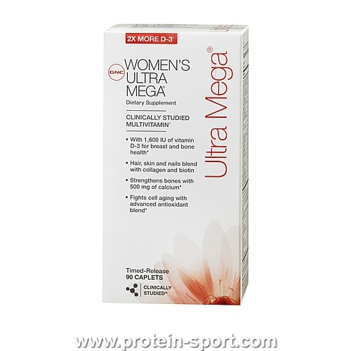 Женские витамины, WOMEN`S ULTRA MEGA 90 табл