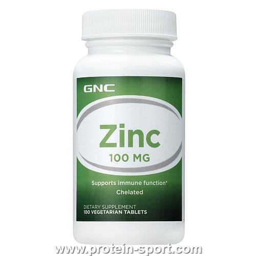 Цинк таблетки, ZINC 100 mg 100 табл