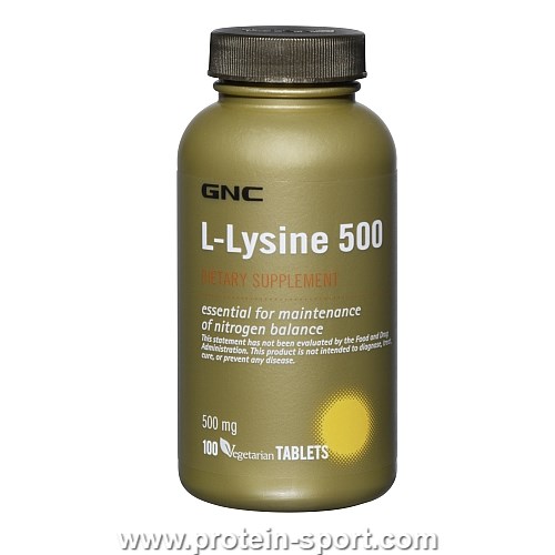 Л-Лізин, L-Lysine 500 (100 табл)