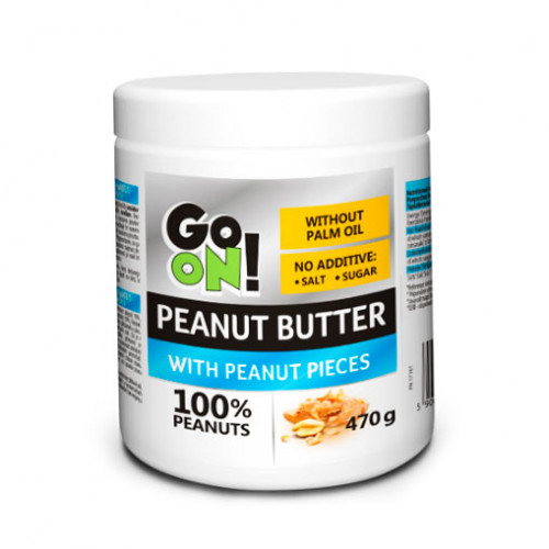 Арахісова паста Peanut butter crunchy 100% 470 g