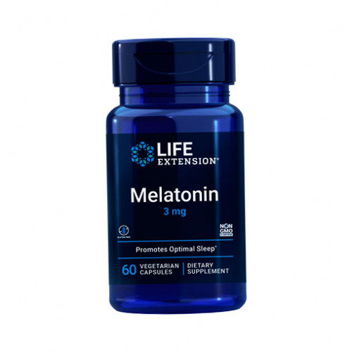 Мелатонін, Melatonin 3 mg 60 вегетаріанські капсули