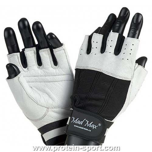 Перчатки для фитнесса женские CLASSIC MFG 248 (L) - белый