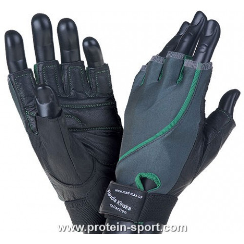 Перчатки для фитнеса женские KLAUDIA MFG 910 зеленый