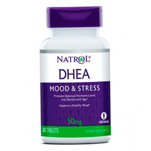 DHEA (ДГЕА) 50мг Natrol 60 таблеток