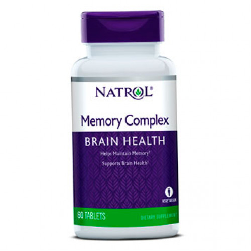 Вітаміни для пам'яті Memory Complex Natrol 60 таблеток