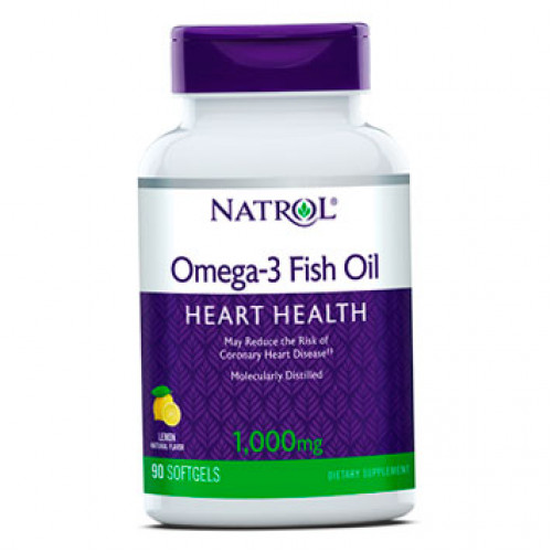 Омега 3 Риб'ячий жир Omega-3 Fish Oil Natrol 90 софтгель