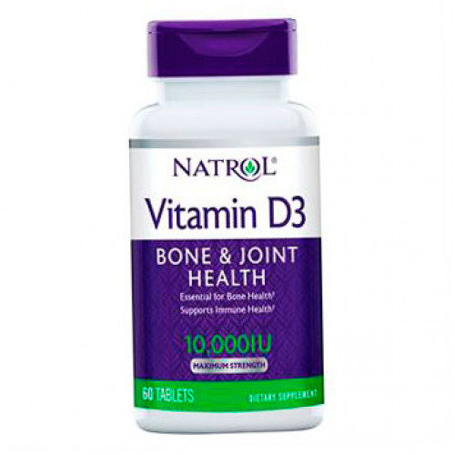 Вітамін Д3 Vitamin D3 Bone & Joint Health 10,000IU 60 табл