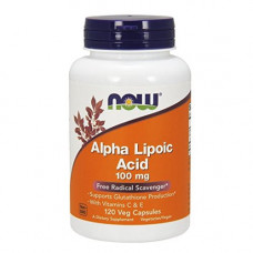 Альфа-Липоевая кислота Now Foods Alpha Lipoic Acid 100mg 120 капс