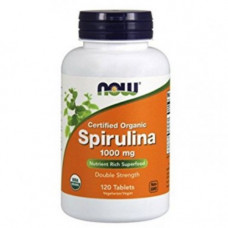 Спирулина, Spirulina 1000mg Now Foods 120 таблеток