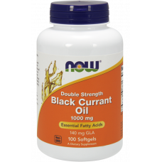 Масло чорної смородини Now Foods Black Currant Oil 1000mg 100 софтгель