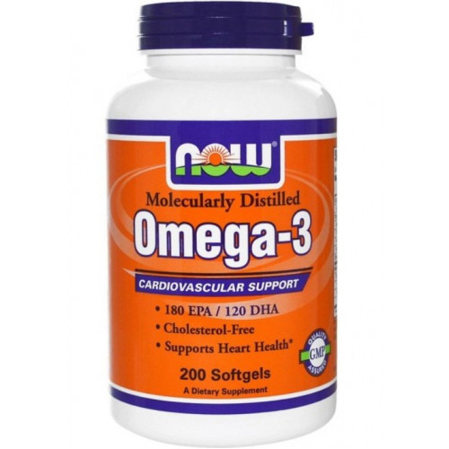 Риб'ячий жир, Omega-3 Now Foods 200 софтгель