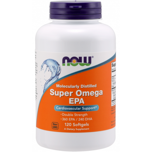 Жирні кислоти Super Omega EPA Now Foods 120 софтгель