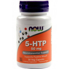 5-HTP, 5 гідрокситриптофан 50mg NOW 90 капс