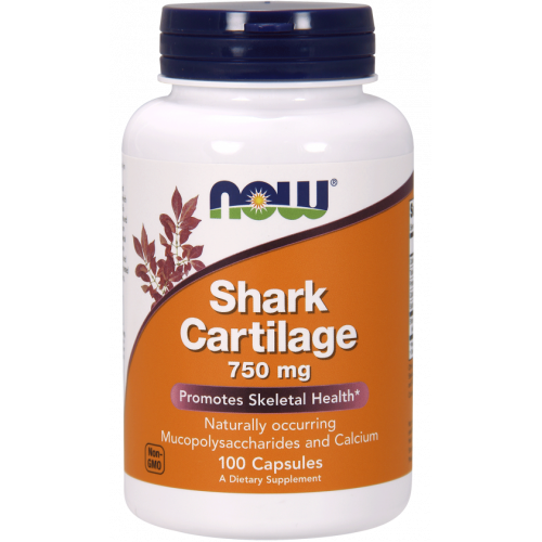 Акулячий хрящ, Shark Cartilage 750mg 100 капсул