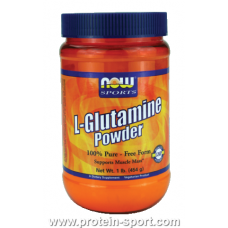 Амінокислота Л-Глютамин, L Glutamine Powder Now Foods 454г