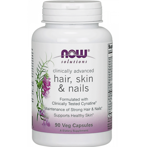 Вітаміни для волосся, шкіри і нігтів Now Foods Hair, skin & nails 90 капс