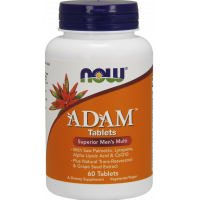 Вітаміни для Чоловіків NOW Foods ADAM (Адам) Tablets Superior Mens Multi 60 табл