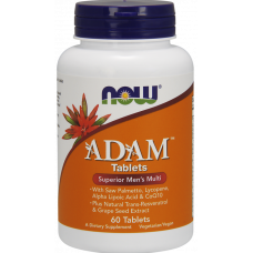 Вітаміни для Чоловіків NOW Foods ADAM (Адам) Tablets Superior Mens Multi 60 табл