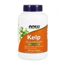 Келп, бурые водоросли, Now Foods Kelp 250 капс