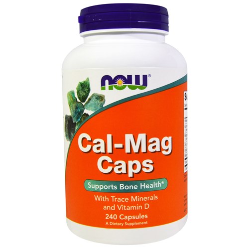 Кальцій Магній, Now Foods Cal-Mag Caps 240 капс