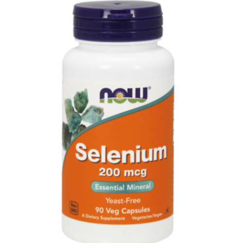 Селен, Selenium 200mcg Now Foods 180 капсул