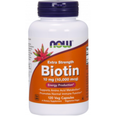 Биотин 10 мг Now Foods Biotin 10 mg 120 капс